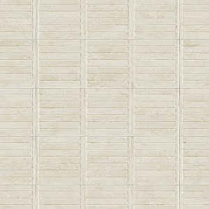 Habanera Decor Bone 11-7/8" x 35-1/2" Ceramic Wall Tile - 5 Tiles Per Case - 14.75 Square Feet