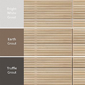 Spa Beige 11-7/8" x 35-1/2" Ceramic Wall Tile - 5 Tiles Per Case - 14.75 Square Feet