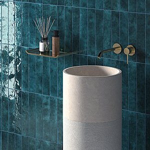 Menorca Amun 2-1/2" x 12-7/8" Ceramic Wall Tile - 28 Tiles Per Case - 6.44 Square Feet