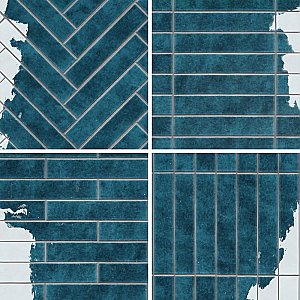 Menorca Amun 2-1/2" x 12-7/8" Ceramic Wall Tile - 28 Tiles Per Case - 6.44 Square Feet