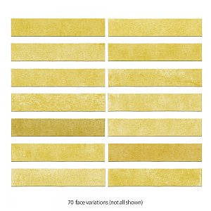 Menorca Lemon 2-1/2" x 12-7/8"   Ceramic Wall Tile - 28 Tiles Per Case - 6.44 Square Feet