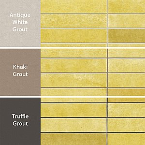 Menorca Lemon 2-1/2" x 12-7/8"   Ceramic Wall Tile - 28 Tiles Per Case - 6.44 Square Feet