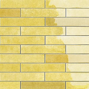 Menorca Lemon 2-1/2" x 12-7/8"   Ceramic Wall Tile - 28 Tiles Per Case - 6.44 Square Feet