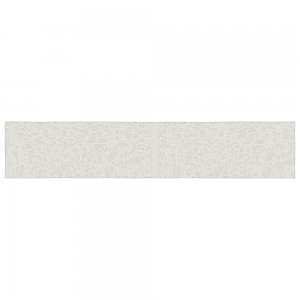 Menorca White 2-1/2" x 12-7/8"   Ceramic Wall Tile - 28 Tiles Per Case - 6.44 Square Feet