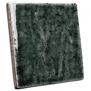 Menorca Black 4" x 4"   Ceramic Wall Tile - 60 Tiles Per Case - 6.6 Square Feet