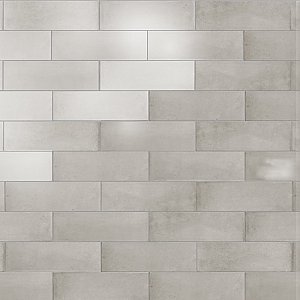 Coco Glossy Amber Grey 2" x 5-7/8" Porcelain Wall Tile - 66 Tiles Per Case - 5.94 Sq. Ft.