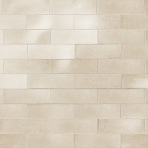Coco Glossy Canvas Beige 2" x 5-7/8" Porcelain Wall Tile - 66 Tiles Per Case - 5.94 Sq. Ft.
