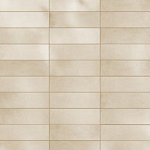 Coco Glossy Canvas Beige 2" x 5-7/8" Porcelain Wall Tile - 66 Tiles Per Case - 5.94 Sq. Ft.