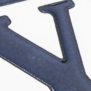 Sevillano Flora Address Letter Y 2-1/8" x 4-3/8" Ceramic Wall Tile - Sold by the individual piece