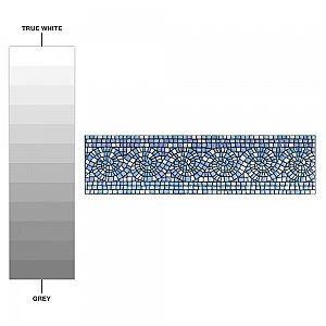 Captain Riptide Glacier Blue 2" x 7-7/8" Ceramic Wall Trim Tile - Sold by the individual piece