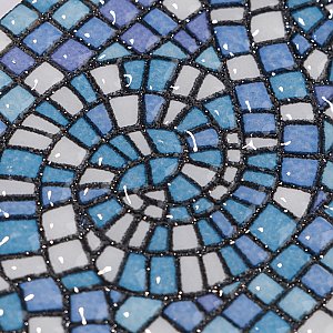 Captain Riptide Glacier Blue 2" x 7-7/8" Ceramic Wall Trim Tile - Sold by the individual piece