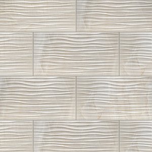Deco Dubai Pearl 12-1/2" x 24-1/2" Porcelain Wall Tile - 5 Tiles Per Case - 10.7 Sq. Ft.