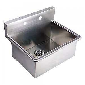 Noah's Utility Series Single Bowl Drop-In or Wall Mount 25" Utility Sink