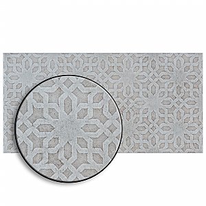 Camden Decor Light Grey 4" x 8" Ceramic Subway Wall Tile - Sold Per Case of 50 - 11.90 Square Feet