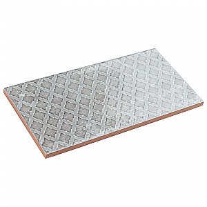 Camden Decor Light Grey 4" x 8" Ceramic Subway Wall Tile - Sold Per Case of 50 - 11.90 Square Feet