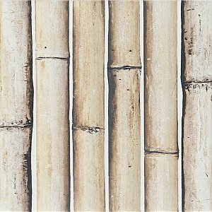 Bamboo Haven Sandy White 5-7/8" x 11-7/8" Ceramic Wall Tile - 20 Tiles Per Case - 9.8 Sq. Ft.