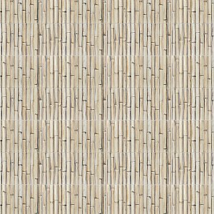 Bamboo Haven Sandy White 5-7/8" x 11-7/8" Ceramic Wall Tile - 20 Tiles Per Case - 9.8 Sq. Ft.