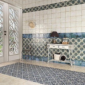 Livorno Decor Vechio 7-7/8" x 7-7/8" Ceramic Wall Tile - 25 Tiles Per Case - 11.0 Sq. Ft.