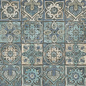 Mandala Decor Mix 7-7/8" x 7-7/8" Ceramic Wall Tile - 25 Tiles Per Case - 11.0 Sq. Ft.