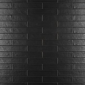 Chester Matte Nero 2" x 10" Ceramic Wall Tile - 96 Tiles Per Case - 13.44 Sq. Ft.