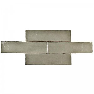 Chester Subway Wall Tile - 3" x 12" - Grey - Per Case of 22 Tle - 5.93 Sq. Ft.