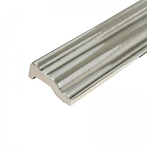 Chester V-Cap Chair Rail Trim - 2" x 12" - Grey - Per Piece