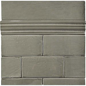 Chester Subway Wall Tile - 3" x 6" - Grey - Per Case of 44 - 6.02 Sq. Ft