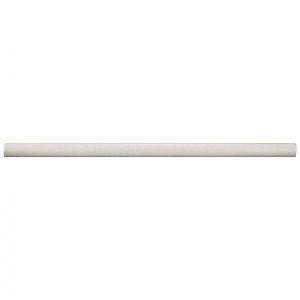 Chester Demi Bullnose Trim - .5" x 12" - Matte Bianco - Per Piece