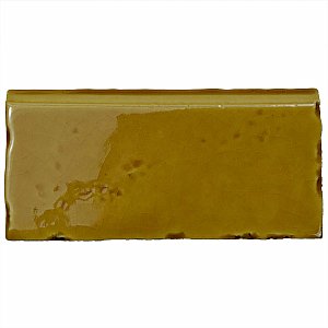 Novecento Zocalo Camel 2-1/2" x 5-1/8" Ceramic Trim or Liner Tile - Sold Per Tile
