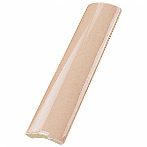 Novecento Cubrecantos Canela 1-1/4" x 5-1/8" Ceramic Trim or Liner Tile - Sold Per Tile