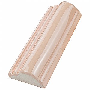 Novecento Moldura Canela 2-1/8" x 5-1/8" Ceramic Trim or Liner Tile - Sold Per Tile