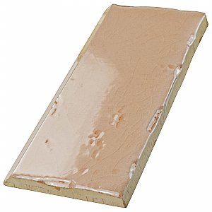 Novecento Zocalo Canela 2-1/2" x 5-1/8" Ceramic Trim or Liner Tile - Sold Per Tile