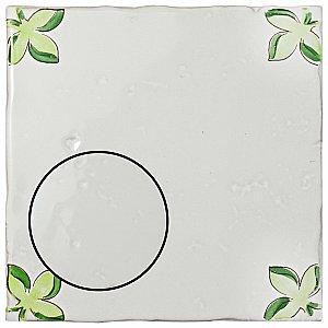 Novecento Taco Paterna 5-1/8" x 5-1/8" Ceramic Tile - Per Case of 30 - 5.87 Sq. Feet
