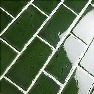 Novecento Subway Verdin 2-1/2" x 5-1/8" Ceramic Wall Tile - Sold Per Case of 60 - 6.16 Square Feet