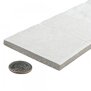 Blend White 3-1/4" x 17-1/2" Porcelain Wall Subway Tile - 24 Tiles Per Case - 9.6 Sq. Ft.