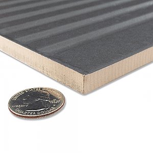 Kings Loft Black 7-7/8" x 15-3/4" Ceramic Wall Tile - 12 Tiles Per Case - 10.44 Square Feet