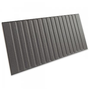 Kings Loft Black 7-7/8" x 15-3/4" Ceramic Wall Tile - 12 Tiles Per Case - 10.44 Square Feet