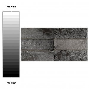 Kings Raku Black 15-3/4" x 7-7/8" Ceramic Wall Tile - Sold Per Case of 12 - 10.71 Square Feet