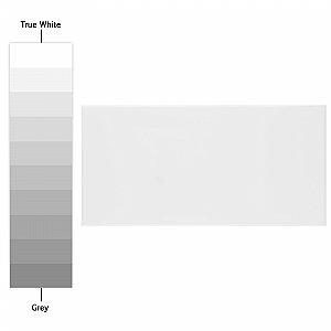 Projectos Glossy White 3-7/8"x 7-3/4" Ceramic Tile - Per Case of 50 Pieces - 11 Sq. Ft.