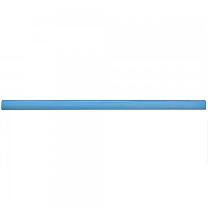 Twist Blue Sky 1/2" x 11-3/4" Cana Cigarro Ceramic Wall Trim Tile - Sold by the individual piece
