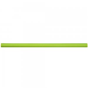 Twist Green Kiwi 1/2" x 11-3/4" Cana Cigarro Ceramic Wall Trim Tile - Sold by the individual piece