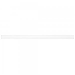 Twist White Ice 1/2" x 11-3/4" Cana Cigarro Ceramic Wall Trim Tile - Sold by the individual piece