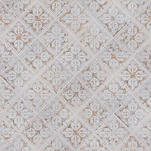 Antigua Lis White 13" x 13" Porcelain Wall Tile - Sold Per Case of 9 - 10.62 Sq. Ft.