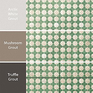 Tetuan Astre Arena Emerald 12-1/8" x 21-7/8" Porcelain Wall Tile - 7 Tiles Per Case - 13.02 Square Feet