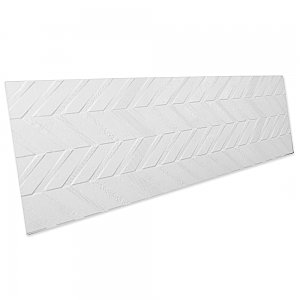 Lumiere Lelue Blanco 11-3/4" x 35-3/8" Ceramic Wall Tile - 4 Tiles Per Case - 11.64 Square Feet