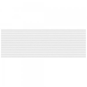 Lumiere Rythme Blanco 11-3/4" x 35-3/8" Ceramic Wall Tile - 4 Tiles Per Case - 11.64 Square Feet