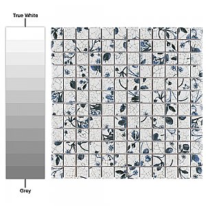 Strawberry Fields 11-5/8" x 11-5/8" Porcelain Mosaic Tile - 10 Tiles Per Case - 9.6 Sq. Ft.