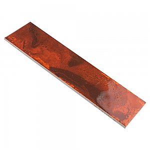 Luca Lava 3-1/8" x 12-3/8" Ceramic Wall Tile - 25 Tiles Per Case - 7.0 Square Feet