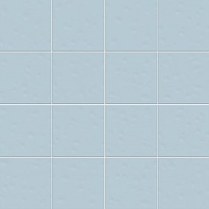 Berta Celeste 7-7/8" x 7-7/8" Ceramic Wall Tile - 25 Tiles Per Case - 11.0 Square Feet