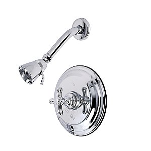 Kingston Brass KB3631AXSO Restoration Pressure Balanced Shower Faucet - Polished Chrome